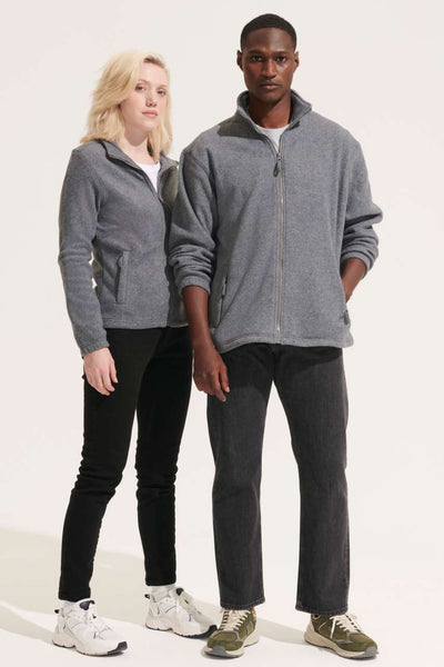 SO55000 - SOL'S NORTH MEN - ZIPPED FLEECE JACKET – Mărimi M, L, XL