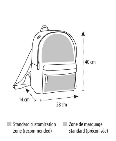 SO70100 - SOL'S RIDER - 600D POLYESTER RUCKSACK