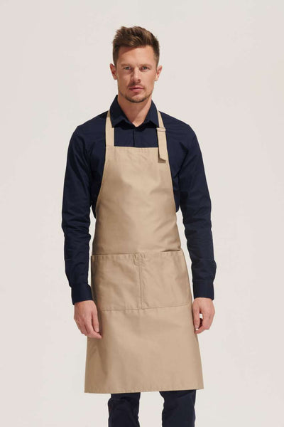 SO88010 - SOL'S GALA - LONG APRON WITH POCKETS