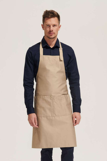 SO88010 - SOL'S GALA - LONG APRON WITH POCKETS