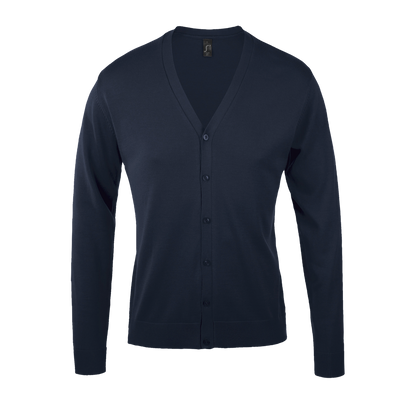 SO90011 - SOL'S GOLDEN MEN - V-NECK KNITTED CARDIGAN