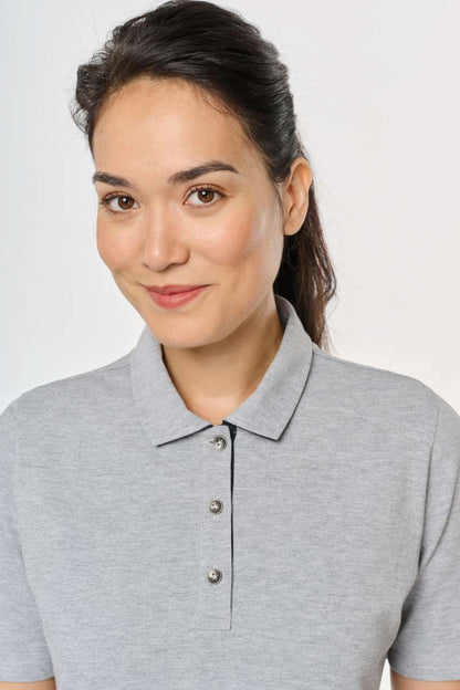 WK209 - LADIES’ SHORT-SLEEVED LONGLINE POLO SHIRT