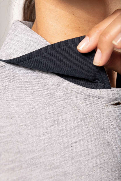 WK209 - LADIES’ SHORT-SLEEVED LONGLINE POLO SHIRT