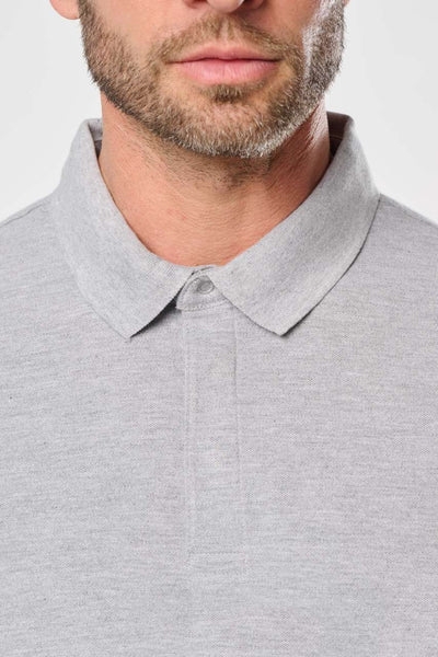 WK225 - MEN'S SHORT SLEEVE STUD POLO SHIRT