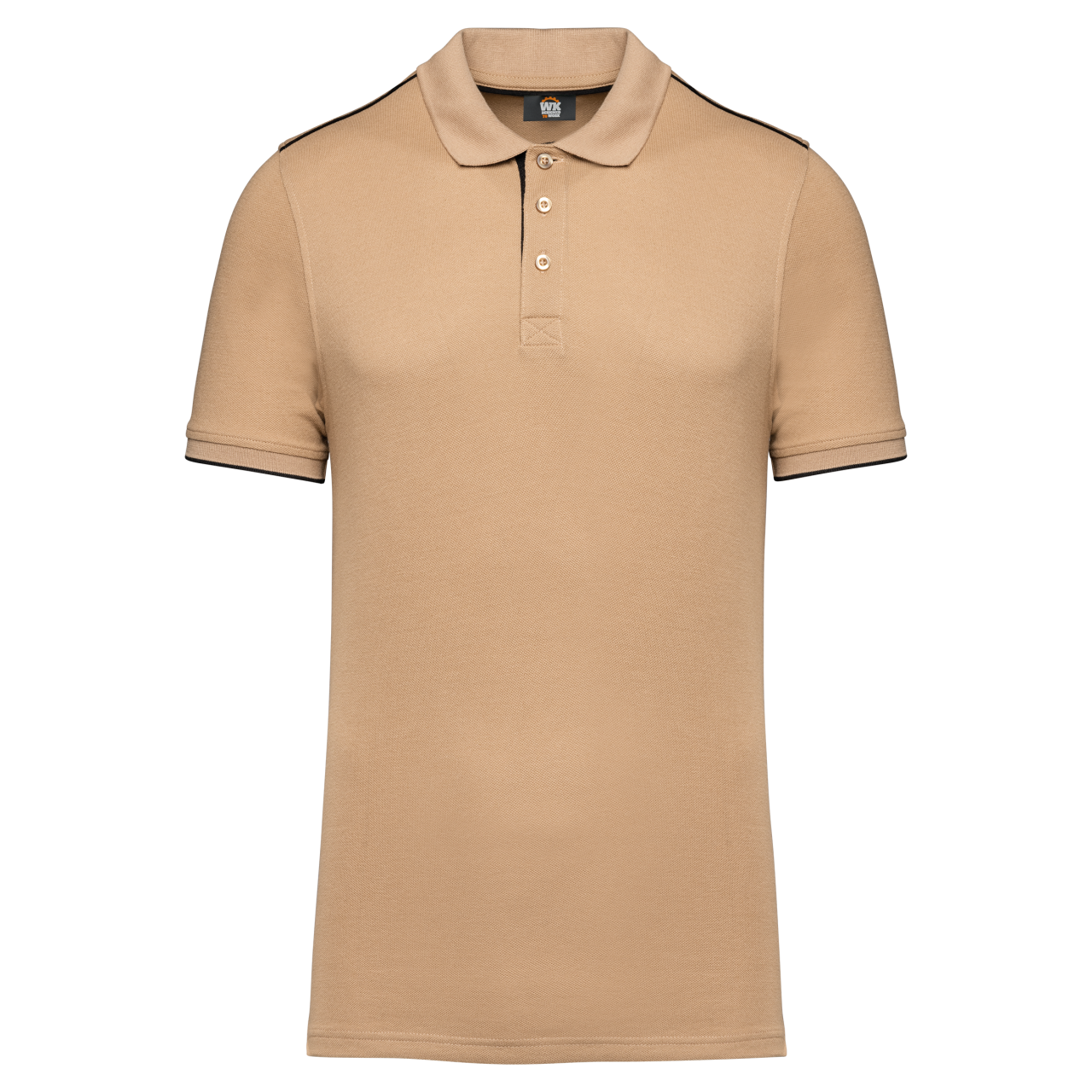 WK270 - MEN'S SHORT-SLEEVED CONTRASTING DAYTODAY POLO SHIRT