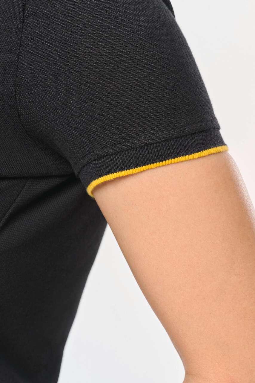 WK271 - LADIES' SHORT-SLEEVED CONTRASTING DAYTODAY POLO SHIRT