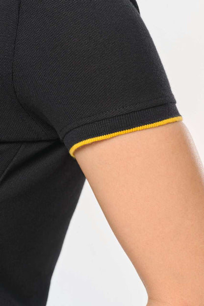 WK271 - LADIES' SHORT-SLEEVED CONTRASTING DAYTODAY POLO SHIRT