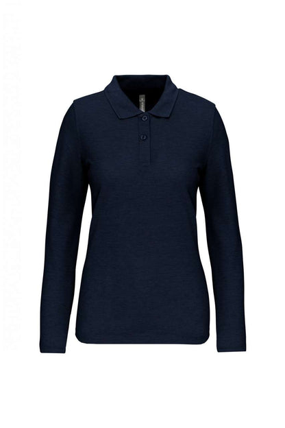 WK277 - LADIES' LONG-SLEEVED POLO SHIRT