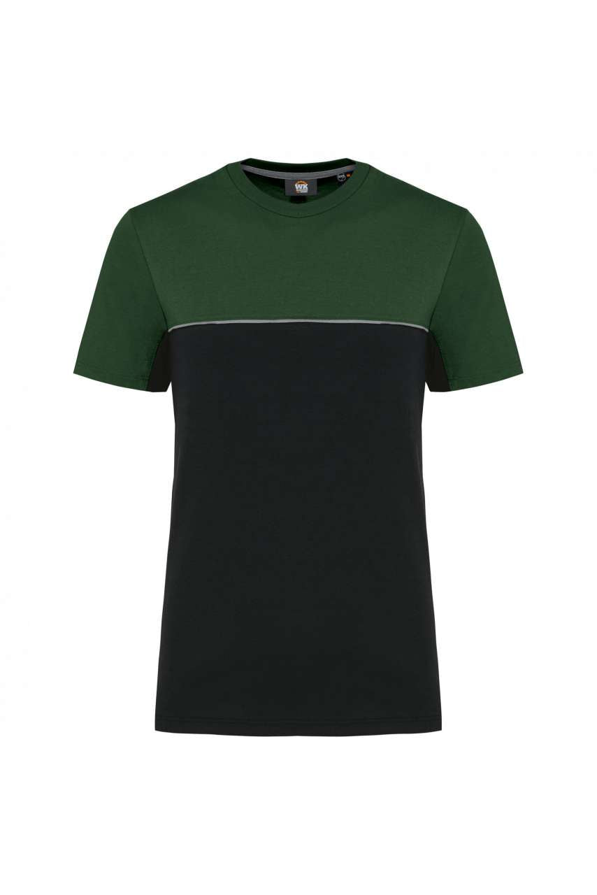 WK304 - UNISEX ECO-FRIENDLY SHORT SLEEVE TWO-TONE T-SHIRT
