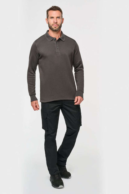 WK4000 - POLO NECK SWEATSHIRT