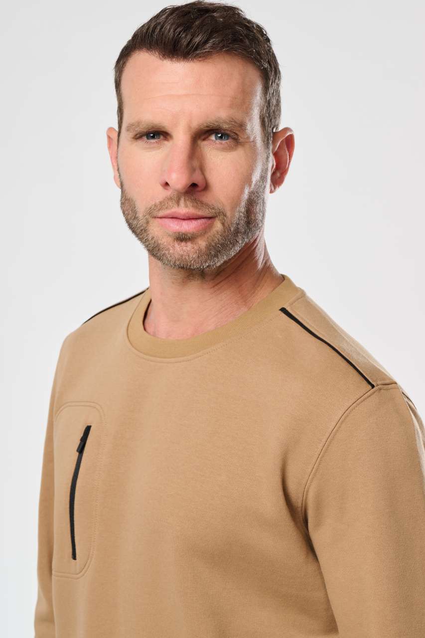 WK403 - UNISEX DAYTODAY CONTRASTING POCKET SWEATSHIRT