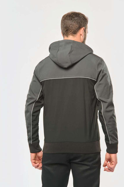 WK450 - UNISEX 3-LAYER TWO-TONE BIONIC SOFTSHELL JACKET