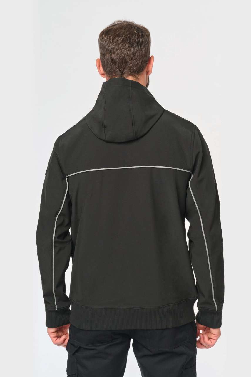 WK450 - UNISEX 3-LAYER TWO-TONE BIONIC SOFTSHELL JACKET