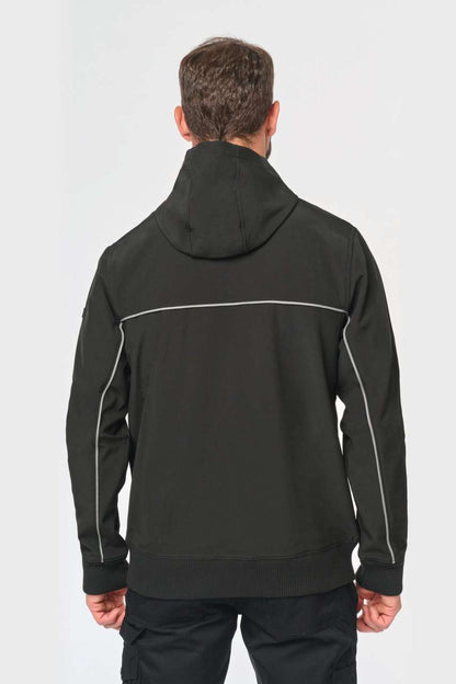 WK450 - UNISEX 3-LAYER TWO-TONE BIONIC SOFTSHELL JACKET