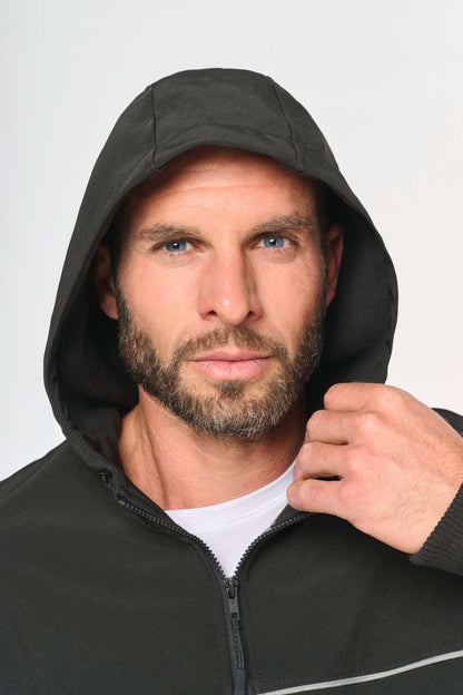 WK450 - UNISEX 3-LAYER TWO-TONE BIONIC SOFTSHELL JACKET