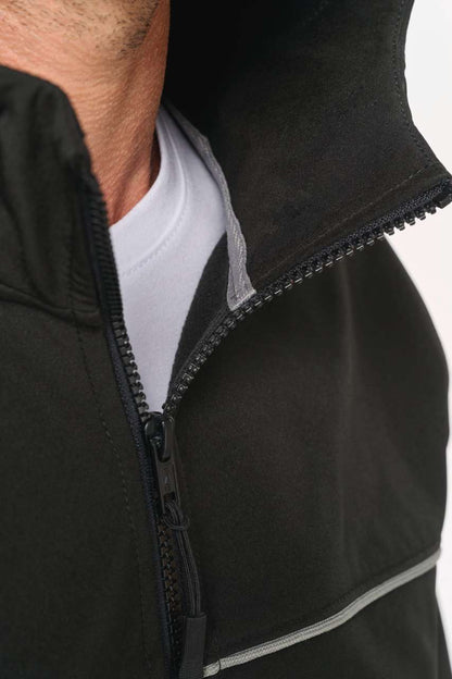 WK450 - UNISEX 3-LAYER TWO-TONE BIONIC SOFTSHELL JACKET