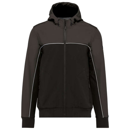 WK450 - UNISEX 3-LAYER TWO-TONE BIONIC SOFTSHELL JACKET