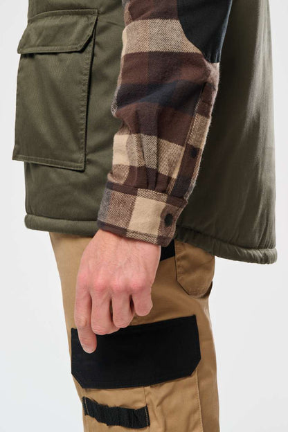 WK607 - UNISEX PADDED MULTI-POCKET POLYCOTTON VEST