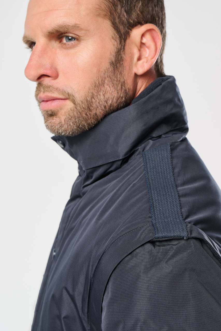 WK6106 - DETACHABLE-SLEEVED WORKWEAR PARKA