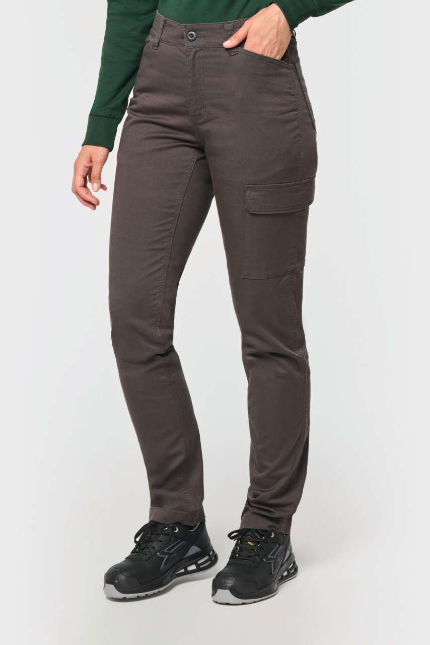 WK709 - UNISEX COTTON STRETCH TROUSERS