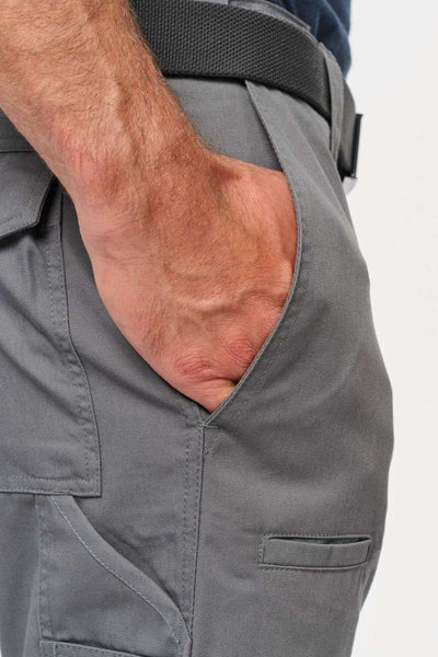 WK763 - MULTIPOCKET WORKWEAR BERMUDA SHORTS