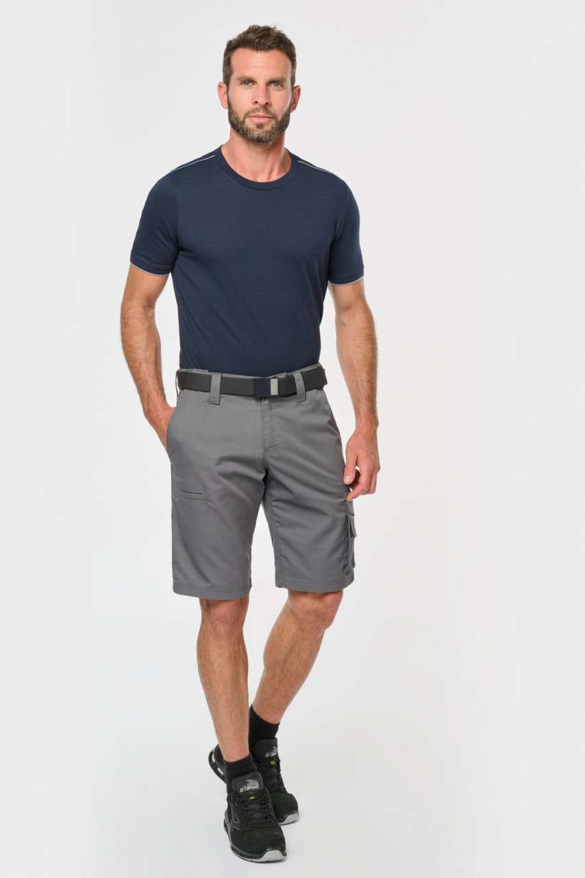 WK763 - MULTIPOCKET WORKWEAR BERMUDA SHORTS