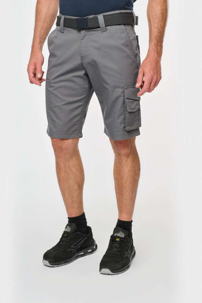 WK763 - MULTIPOCKET WORKWEAR BERMUDA SHORTS