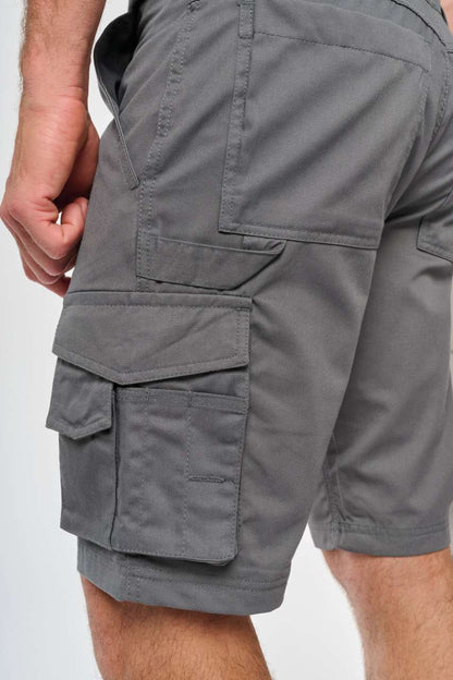 WK763 - MULTIPOCKET WORKWEAR BERMUDA SHORTS