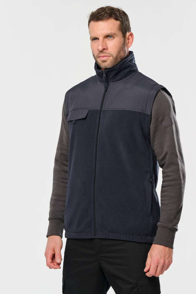 WK9105 - FLEECE JACKET WITH REMOVABLE SLEEVES