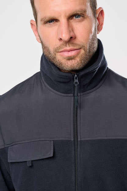 WK9105 - FLEECE JACKET WITH REMOVABLE SLEEVES