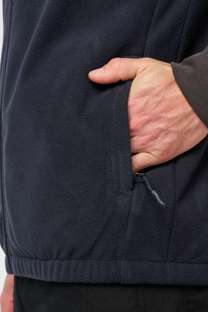 WK9105 - FLEECE JACKET WITH REMOVABLE SLEEVES