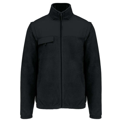 WK9105 - FLEECE JACKET WITH REMOVABLE SLEEVES