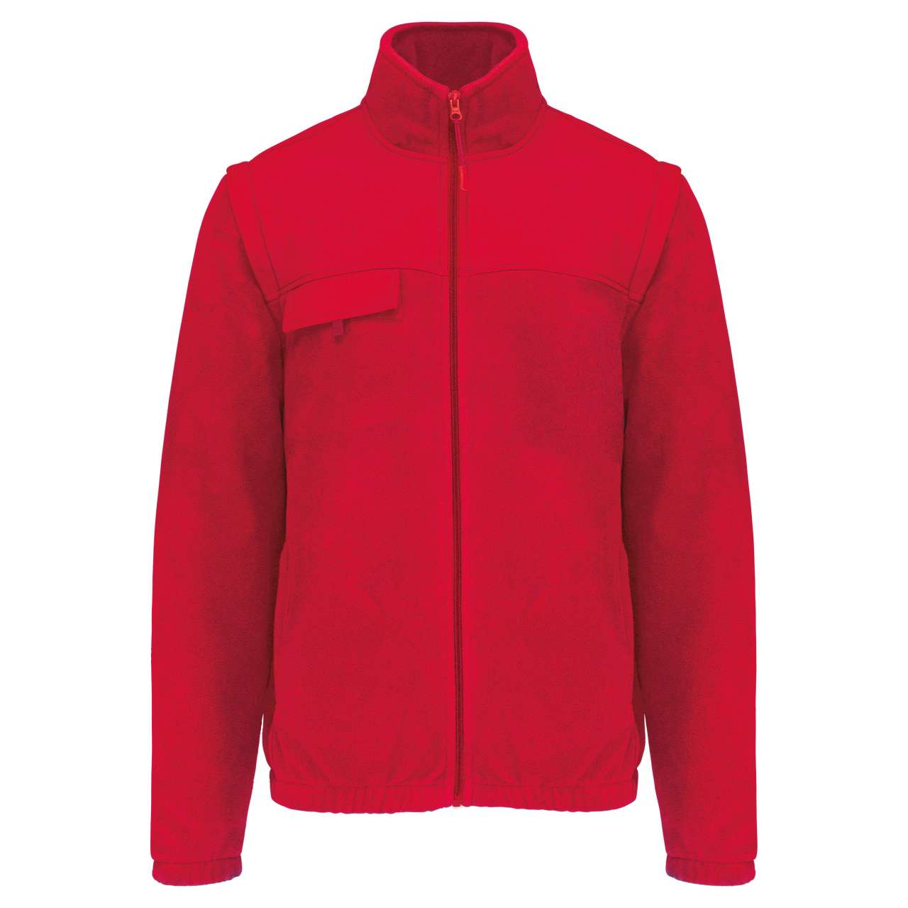 WK9105 - FLEECE JACKET WITH REMOVABLE SLEEVES