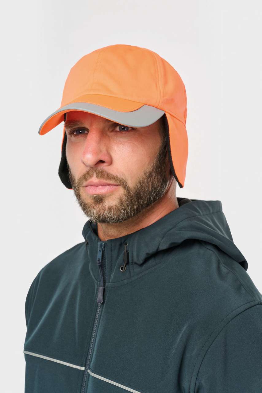 WKP122 - NEON WINTER CAP - 6 PANELS